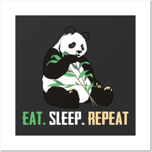 Eat. Sleep. Repeat. Posters and Art